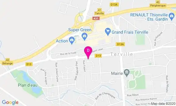 Localisation Thibaud Duc