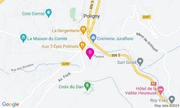 Localisation Marion Berrard