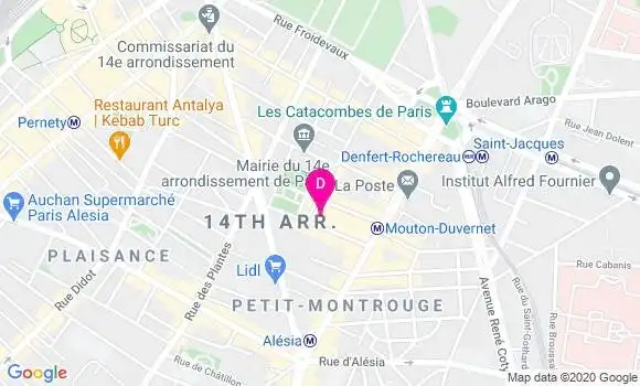 Localisation Camille Ravinet