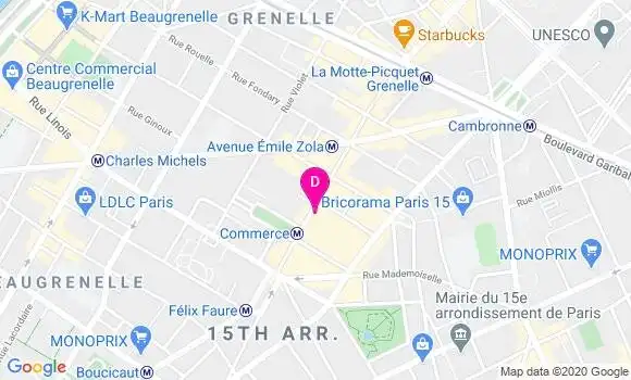 Localisation Julie Soussan