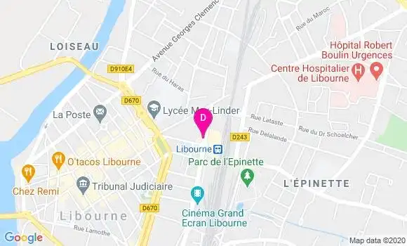 Localisation Sandrine Strohl Hazard