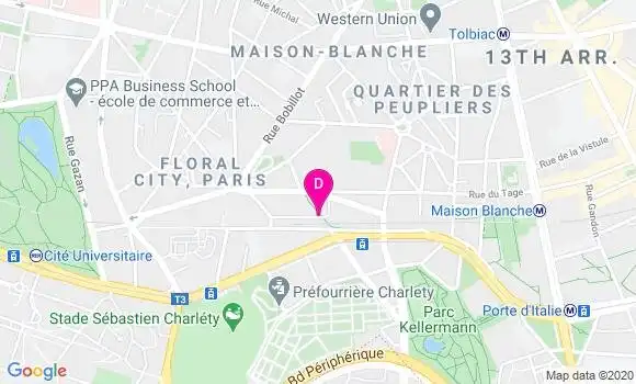 Localisation Fabien Pourreau