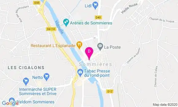 Localisation Clemence Roche