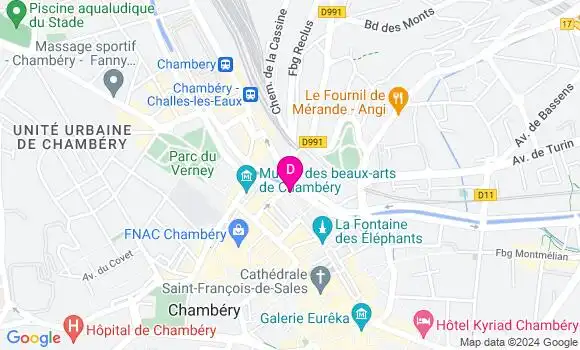 Localisation Fabien Martin