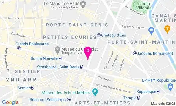 Localisation Cecile Scemama Marcovitch
