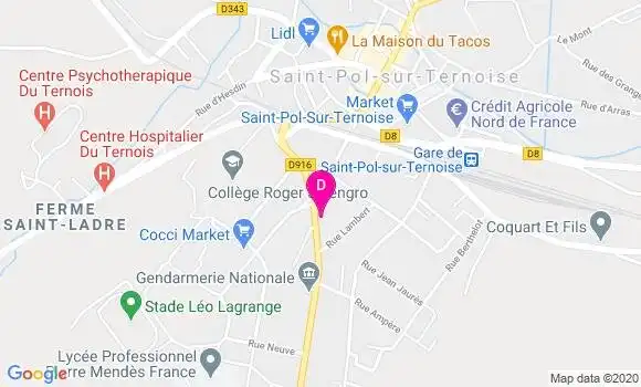 Localisation Frederic Deruelle
