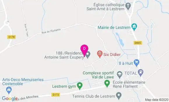 Localisation Didier Six