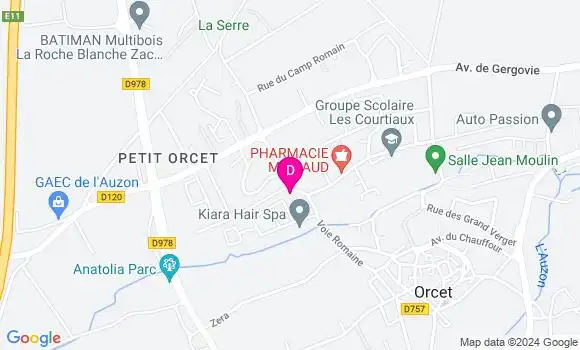 Localisation Michel Baba