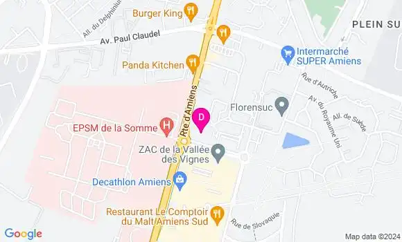 Localisation Clémence Henneuse