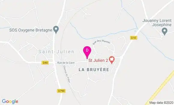 Localisation Sabine Bidault