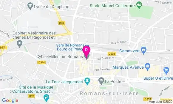 Localisation Michel Gandon
