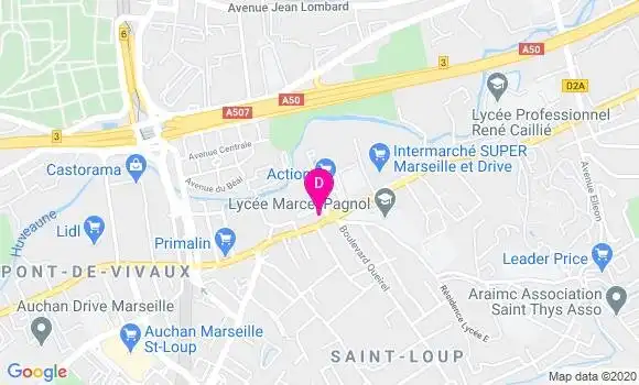 Localisation Carole Boyer