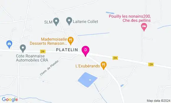 Localisation Loic Gonin