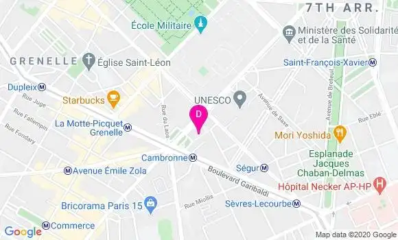 Localisation Anne Lacoste