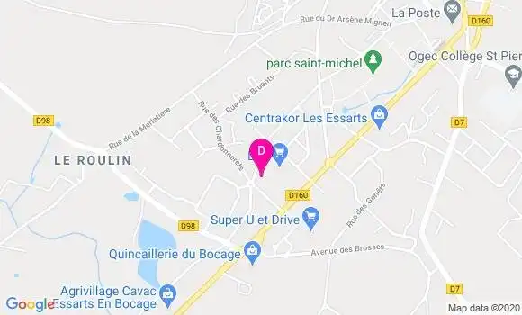 Localisation Anne Defretin
