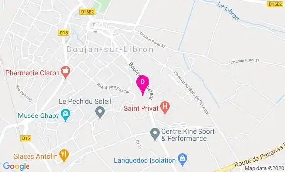 Localisation Laetitia Mas