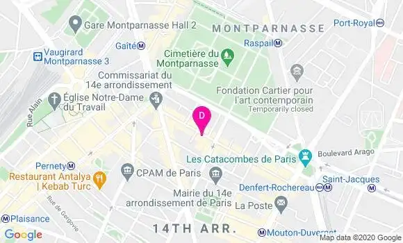 Localisation Thierry Biton