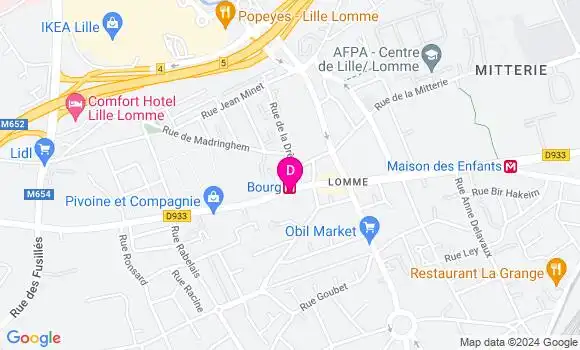 Localisation Elodie Bailleul
