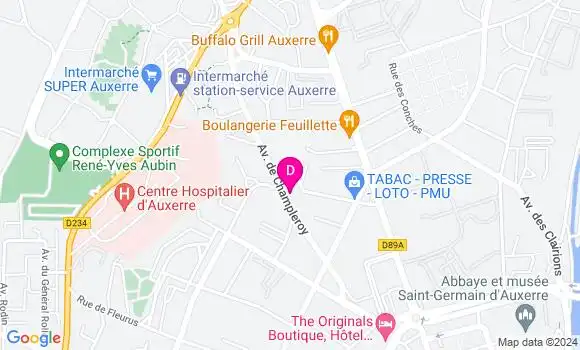 Localisation Clémentine Andrieu