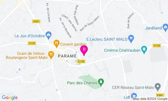 Localisation Karine Jean Baptiste