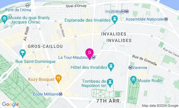 Localisation Melissa Badedji