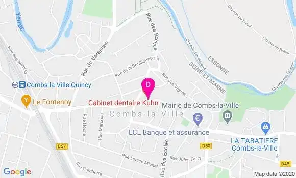 Localisation Gregoire Kuhn