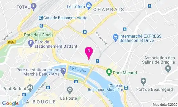 Localisation Jerome Aubry