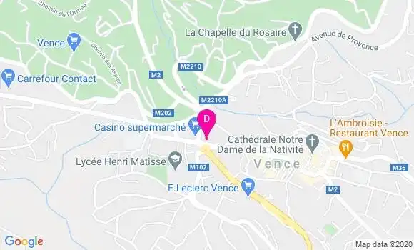 Localisation Helene Andreis