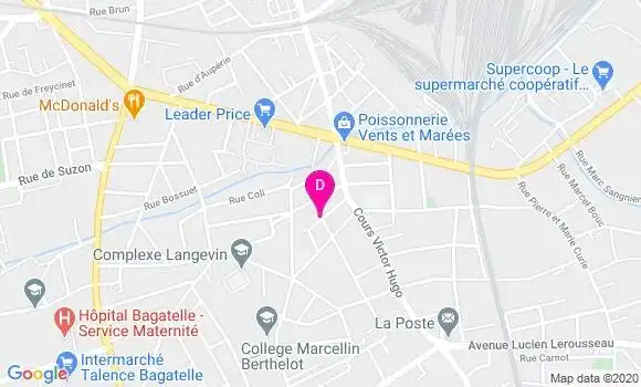 Localisation Berangere Uhl