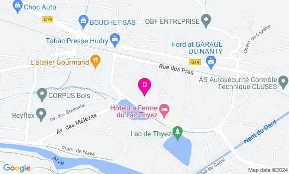 Localisation Mathilde Burnier