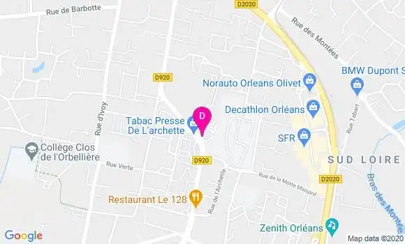 Localisation Patricia Ronceray