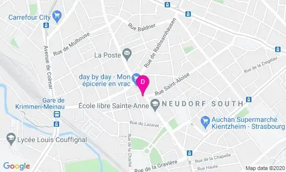Localisation Damien Starck