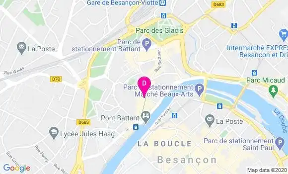 Localisation Nadine Balandier