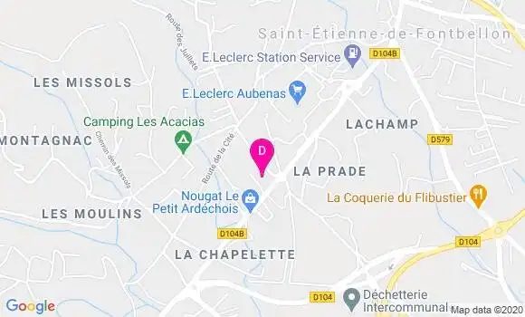 Localisation Michel Terrasse