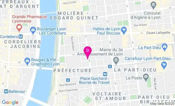 Localisation Denis Dougnac Galant