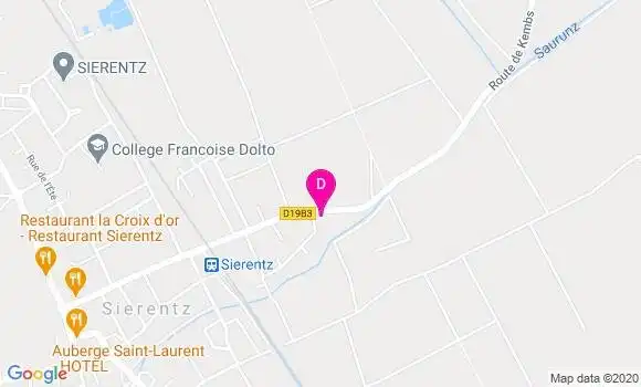Localisation Aline Van Der Auwera