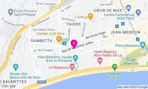 Localisation Maria Del Mar Gimenez Medina