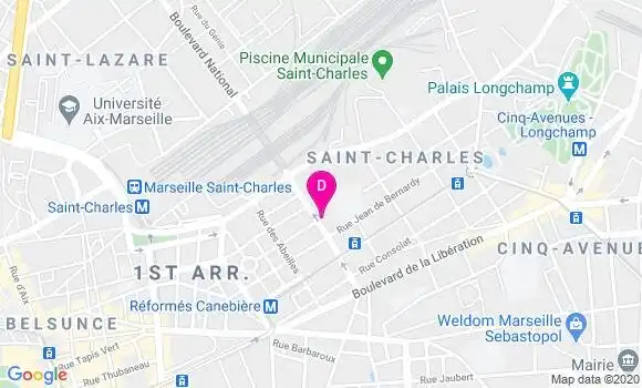 Localisation Fanny Raptelet