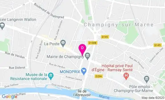 Localisation Thierry Franco