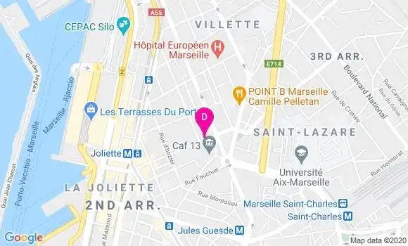 Localisation Nathalie Santucci