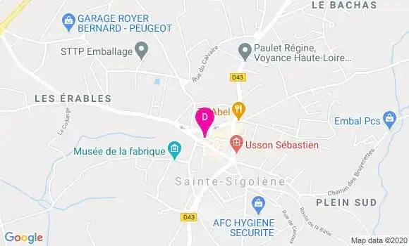Localisation Marie Usson