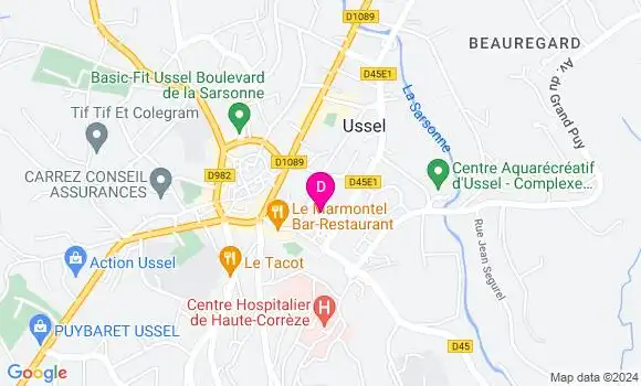 Localisation Thibaut Monediere
