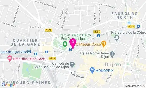 Localisation Alexis Bourdarie