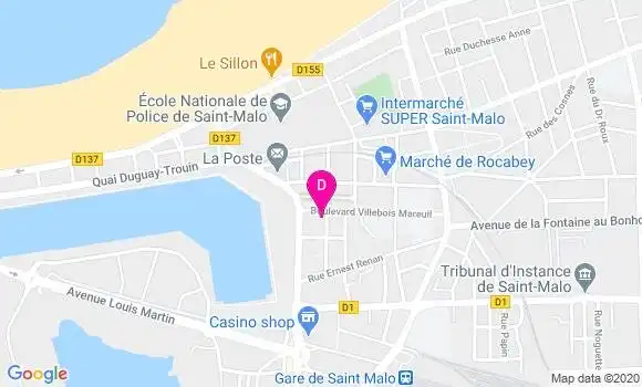 Localisation Samuel Janvier