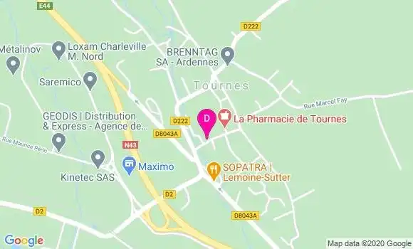 Localisation Aude Thiebeaux
