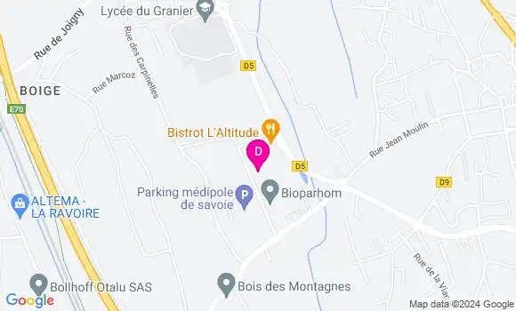 Localisation Sophie Dillies