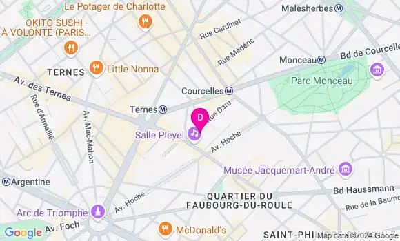 Localisation Dorine Brunel
