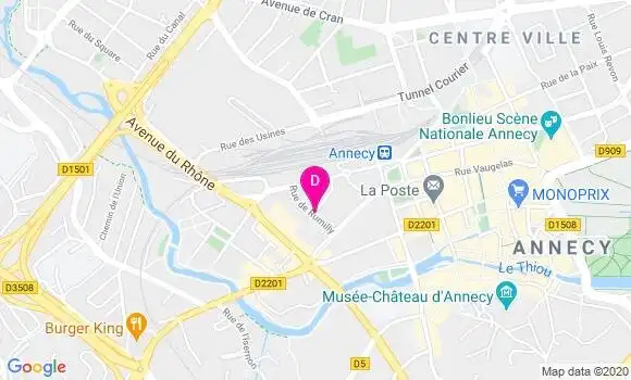Localisation Nathalie Bertrand