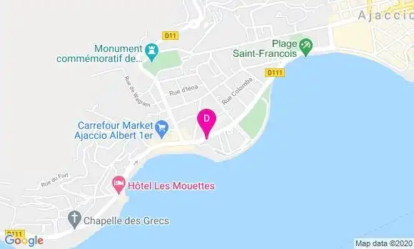 Localisation Philippe Cussac