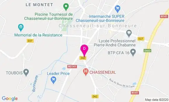 Localisation Marie Charlotte Ladrat